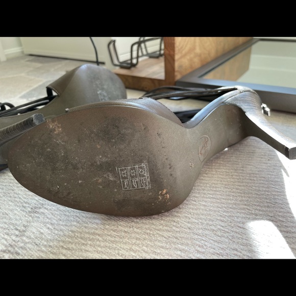 ASH | EUC gladiator-style grey heels - Picture 7 of 8